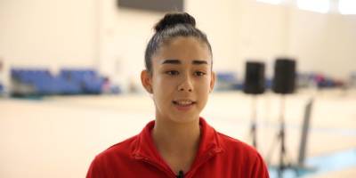 В Национальной арене гимнастики в Баку созданы удивительные условия для тренировок – спортсменка из Коста-Рики (ВИДЕО)