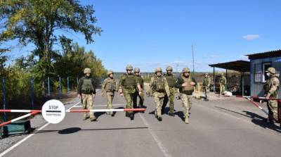 Военная делегация Эстонии посетила район проведения операции Объединенных сил