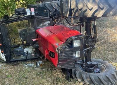 Пятерых детей перевозили на тракторе, всё закончилось летально: кадры трагедии на Одесчине