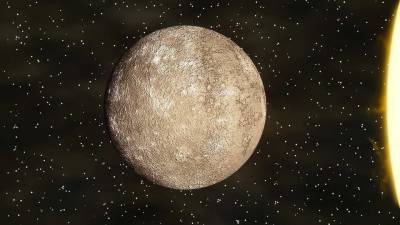 Космический зонд BepiColombo поделился первым снимком Меркурия
