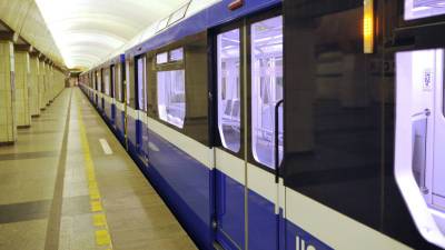 Движение на одной из линий метро Петербурга частично остановлено из-за падения пассажирки