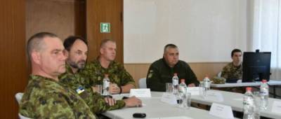 Военная делегация из Эстонии посетила зону ООС