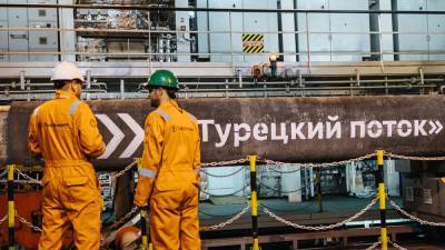 "Газпром" начал поставки газа по "Турецкому потоку" в Хорватию