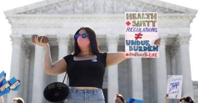 В США проходят женские марши в защиту права на аборт