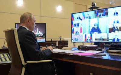 Путин обсудит с правительством ситуацию с коронавирусом в России