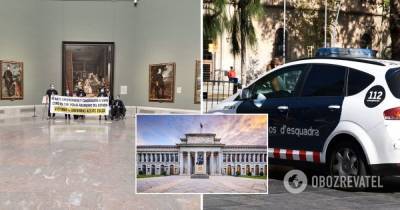 В Испании шесть человек заняли музей Прадо и угрожают самоубийством – причина, фото