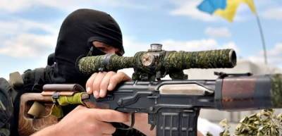 Украинский снайпер убил защитника Донбасса