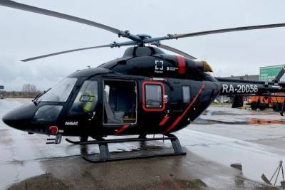 В Ивановскую область прибыл новый вертолет санавиации - черного цвета