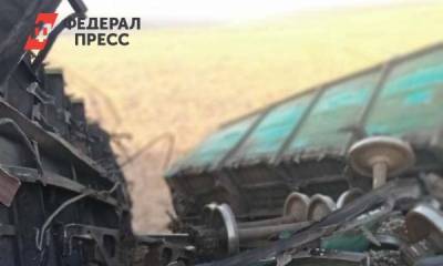 В Кузбассе вагоны с углем сошли с рельсов