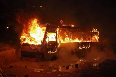 Теракт в центре Дамаска: взорван военный автобус
