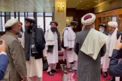 Талибы прибыли на переговоры в Москву