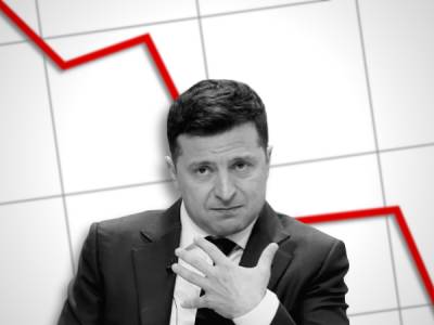 Президентський рейтинг Зеленського падає, – КМІС