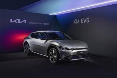 Kia привезет в Россию электрокроссовер EV6 в 2022 году