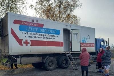 Жители Инжавинского района прошли обследование на мобильном диагностическом комплексе