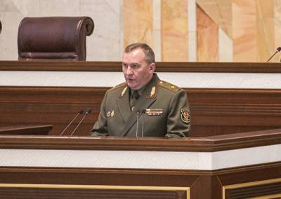 Министр обороны Беларуси отправился в Москву
