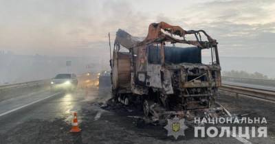 В масштабной аварии на трассе Киев-Одесса погибли три человека. Дорога заблокирована (видео)