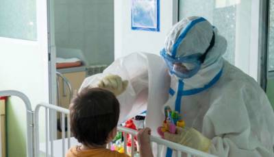 Во Львове развернули дополнительные койки для детей с коронавирусом