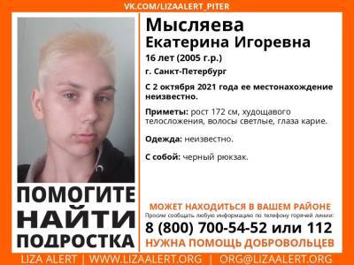 В Петербурге без вести пропал 16-летний подросток