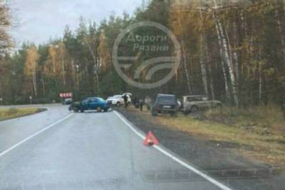 На трассе «Рязань-Спас-Клепики» произошла массовая авария