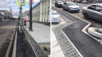 Вокруг новой «велодорожки» в центре Воронежа вспыхнул скандал