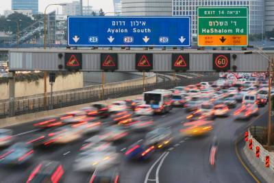 После начала пандемии трафик на израильских дорогах вырос почти на четверть