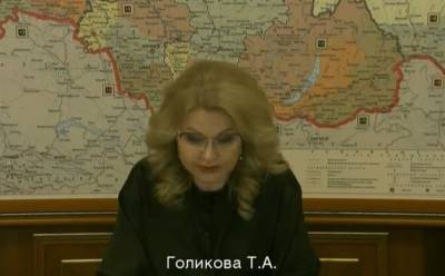 Татьяна Голикова попросила президента ввести в России нерабочие дни с 30 октября по 7 ноября