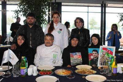 Азербайджанские кулинары – они сражались за Родину (ФОТО)