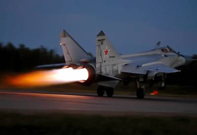 Экипажи истребителей вылетели из Тверской области на перехват воздушных целей