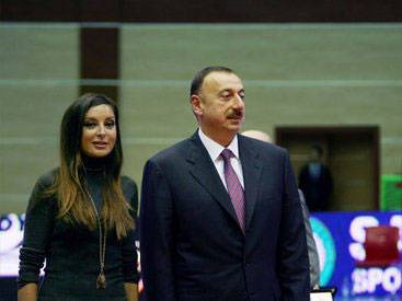 Президент Ильхам Алиев и Первая леди Мехрибан Алиева ознакомились с ходом строительства Международного аэропорта в Зангилане