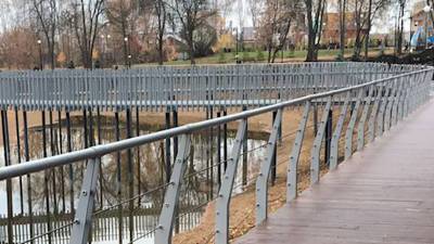 В Уфе завершается строительство амфитеатра и озера в парке «Волна»