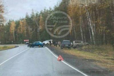 В массовой аварии в Клепиковском районе никто не пострадал