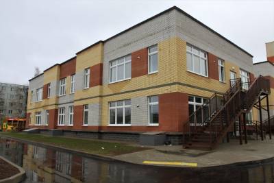 Строительство нового детского сада на Коммунальной в Пскове подходит к концу
