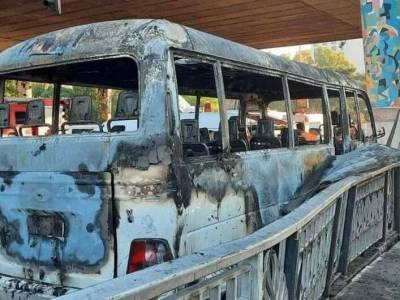 В столице Сирии взорвался военный автобус, погибли 14 человек