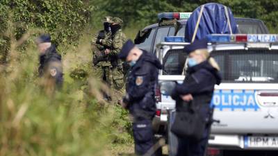 Польские пограничники сообщили о штурме мигрантами границы