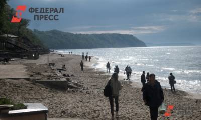 Россияне не отказались от поездок на Черное море, несмотря на локдаун