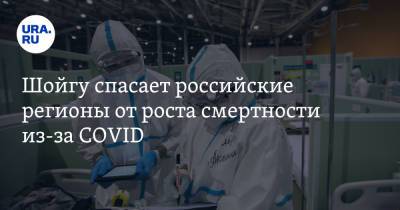 Шойгу спасает российские регионы от роста смертности из-за COVID