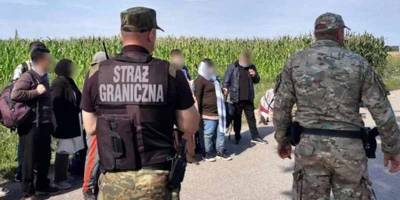 Пограничники Польши применили слезоточивый газ против мигрантов из Белоруссии
