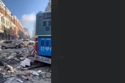 Взрыв газа прогремел в ресторане китайского города Шэньян