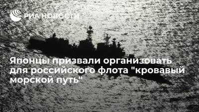 Читатели японской газеты "Асахи" призвали расстрелять российские корабли ракетами