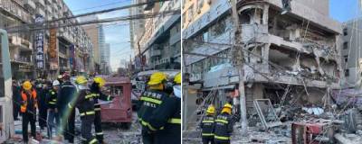 В Китае из-за мощного взрыва газа в ресторане города Шэньян погиб один человек