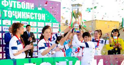 «Хатлон» стал двукратным победителем женской футбольной лиги Таджикистана