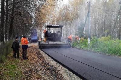 В селе Шумарово на Брянщине отремонтировали дорогу