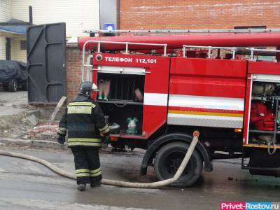 В Ростове при пожаре в пятиэтажке пострадал 34-летний мужчина 21 октября