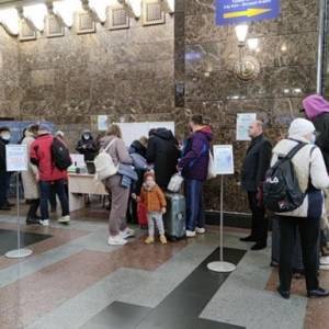 На ж/д вокзале в Киеве открылся пункт тестирования на коронавирус. Фото