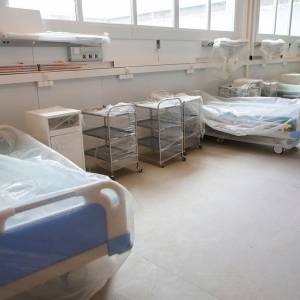 В запорожской больнице развернули дополнительные места для коронавирусных больных