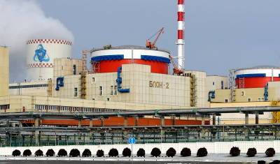 На Ростовской АЭС остановили второй энергоблок