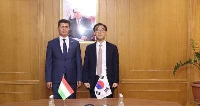 Южная Корея стремится к укреплению двусторонних отношений с Таджикистаном