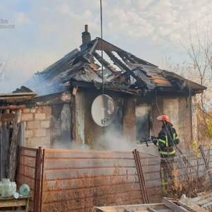 На пожаре в Луганской области погибли два человека