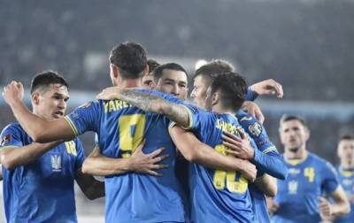 Рейтинг ФИФА: Украина занимает 26 место