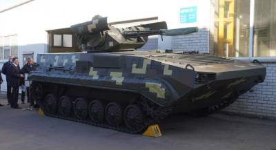 Снова работают с техникой советского образца: на Украине презентовали модернизированную боевую машину пехоты БМП-1М